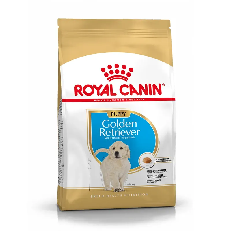 Spedito Oggi Royal Canin Golden Retriever Puppy Alimento completo per cuccioli di razza fino a 15 mesi
