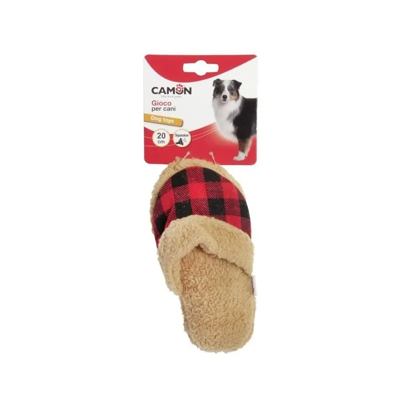 Offerta Del Giorno CAMON GIOCO CIABATTA PELUCHE SCOZZESE