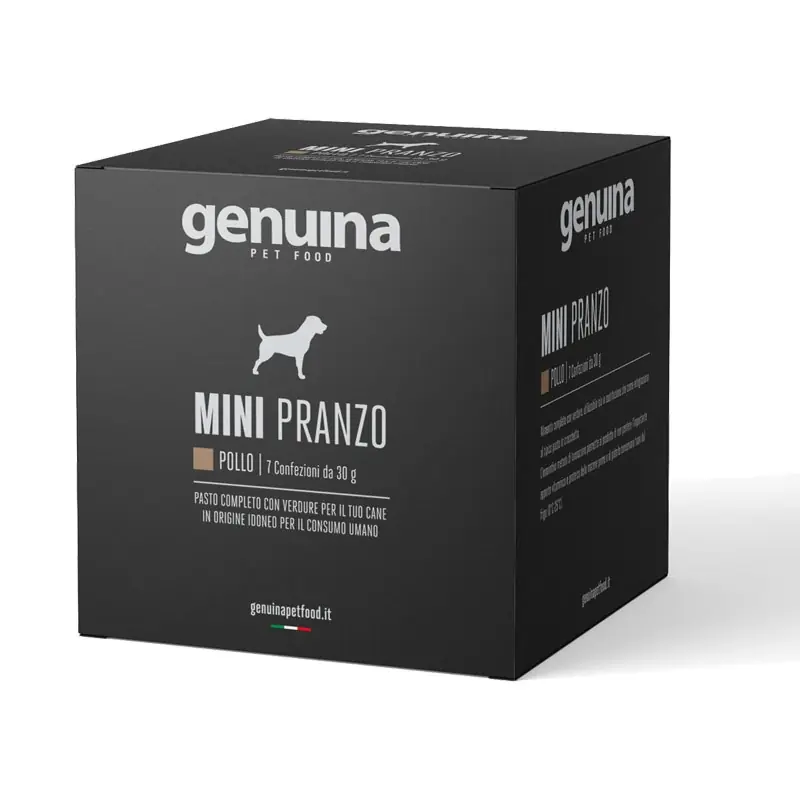 Genuina Natural Pet Food Box Mini Pranzo Pollo Robinson Pet Shop Compra Oggi Stesso
