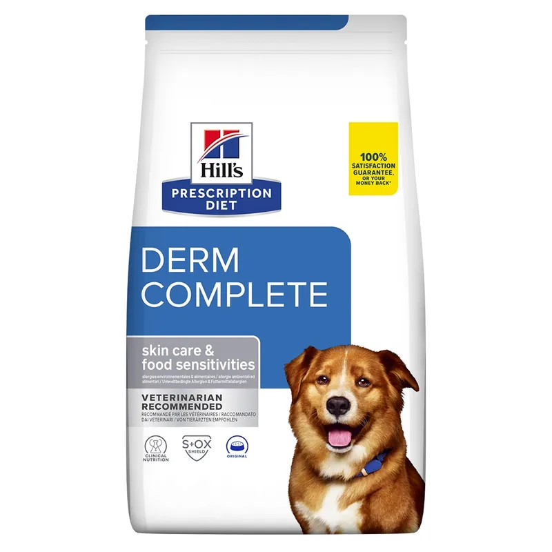 Hill‘s - Prescription Diet Canine Derm Complete da 12 Kg Moby Dick Direttamente Dal Produttore