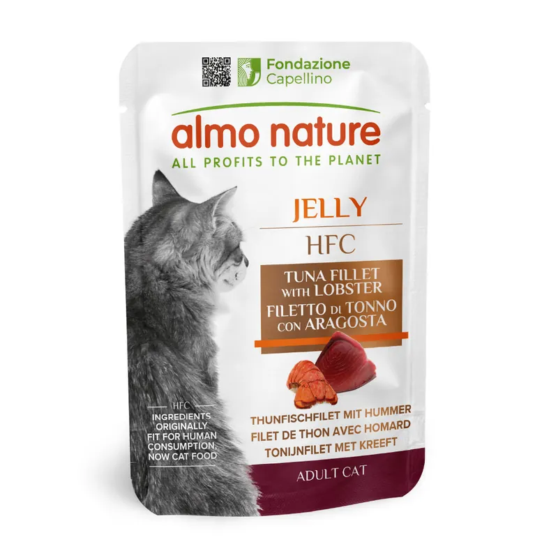 Almo Nature HFC Jelly Filetto di Tonno con Aragosta 55g L‘Isola dei Tesori Promozione Esclusiva