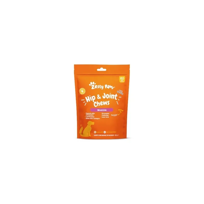 Zesty Paws Hips & Joint Chews Popolare