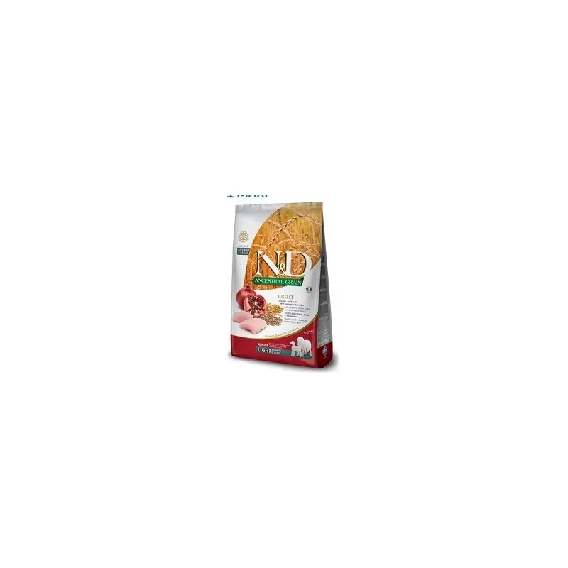 FARMINA N&D ANCESTRAL LOW GRAIN LIGHT MEDIUM/MAXI POLLO E MELOGRANO KG.12 ***SPEDIZIONE GRATIS*** Bestseller