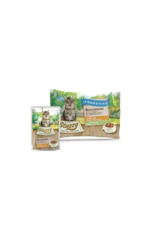 Bestseller Stuzzy Bocconcini Pollo Vitello Multipack Cibo Umido Gatti