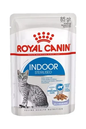 Royal Canin Cat Indoor Sterilised in Jelly Busta Multipack 48x85G Ultima Occasione