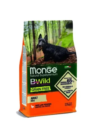 A Buon Prezzo Monge BWild Grain Free Anatra e Patate Adult Mini per Cani Robinson Pet Shop