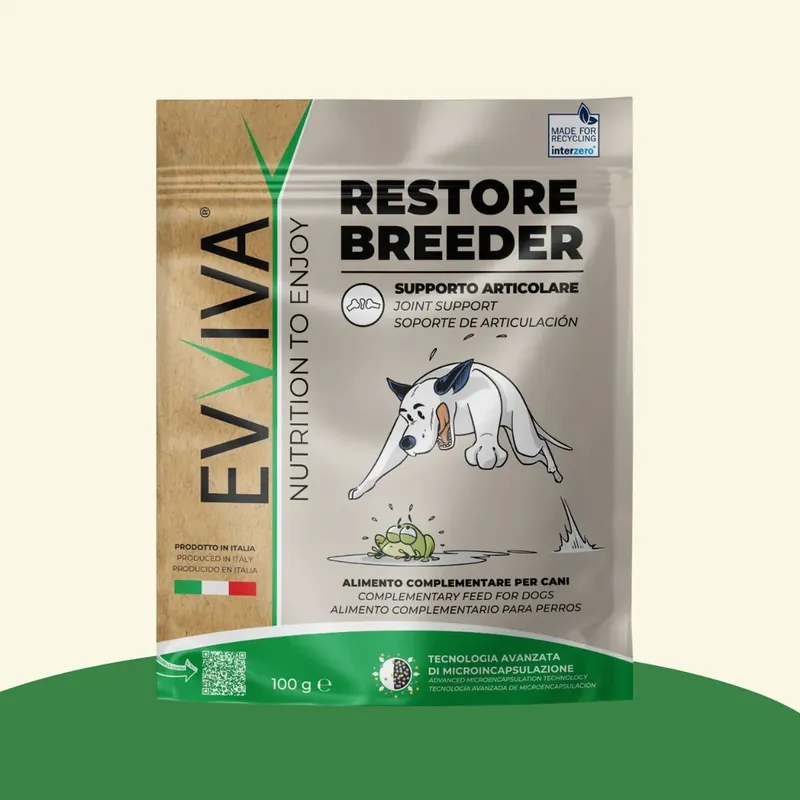 Popolare Evviva Pet Nutrition to Enjoy Restore Breeder