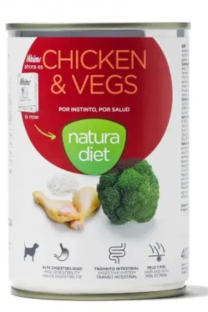 Natura Diet Alimento umido naturale a base di pollo e verdure per cani Non Perdere