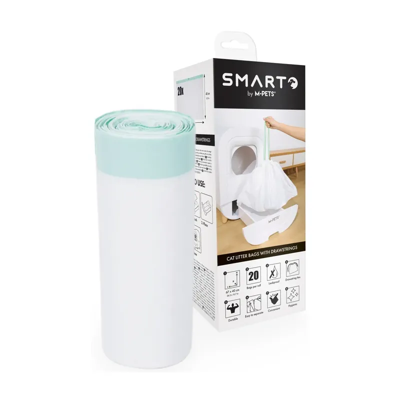 Novità M-Pets Sacchetti Ricambio per Lettiera Smarto