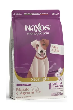 Naxos Monoprotein Mini Adult Sterilight Maiale e Agrumi Offerta