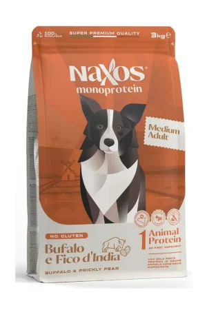 Naxos Monoprotein Medium Adult Bufalo e Fico d‘India Bestseller