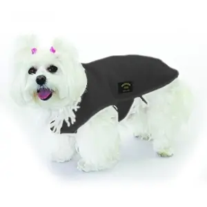Fashion Dog - Cappotto in Pile Nero Shop on line Cani Giulius Pet Shop Pagamento Sicuro