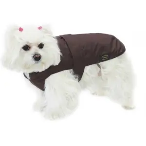 Fashion Dog - Cappotto Impermeabile con Imbottitura Staccabile Marrone Shop on line Cani Giulius Pet Shop Esclusivo