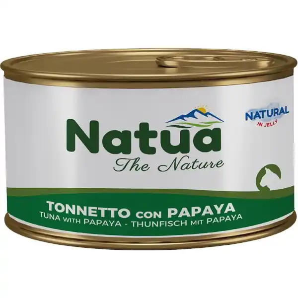 Nuovo Arrivo natua - Natural Adult Cat Jelly Tonnetto con Papaya Shop on line Gatti Giulius Pet Shop