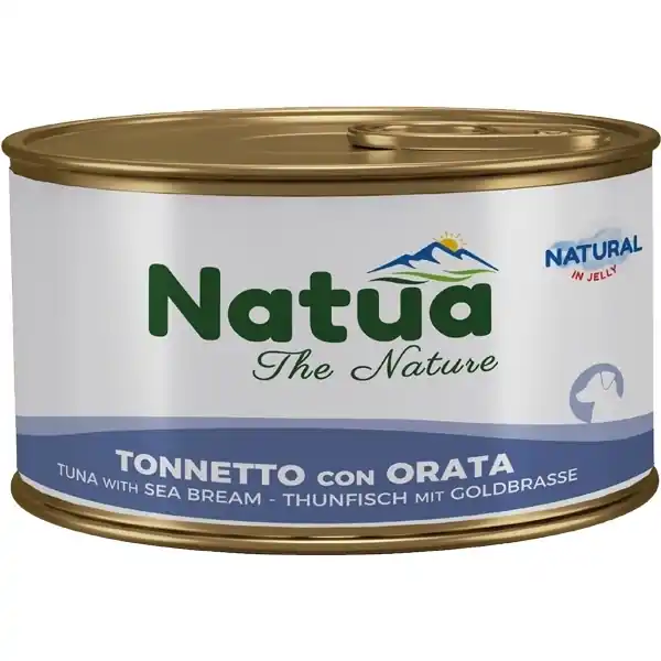 Solo Oggi natua - Natural Adult Dog Jelly Tonnetto con Orata Shop on line Cani Giulius Pet Shop