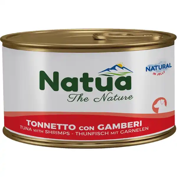 Ordina Subito natua - Natural Adult Dog Jelly Tonnetto con Gamberetti Shop on line Cani Giulius Pet Shop