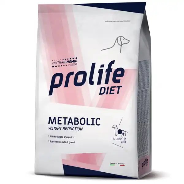 Promo Stagionale Prolife - Dog Medium Large Metabolic Weight Reduction Shop on line Cani Giulius Pet Shop