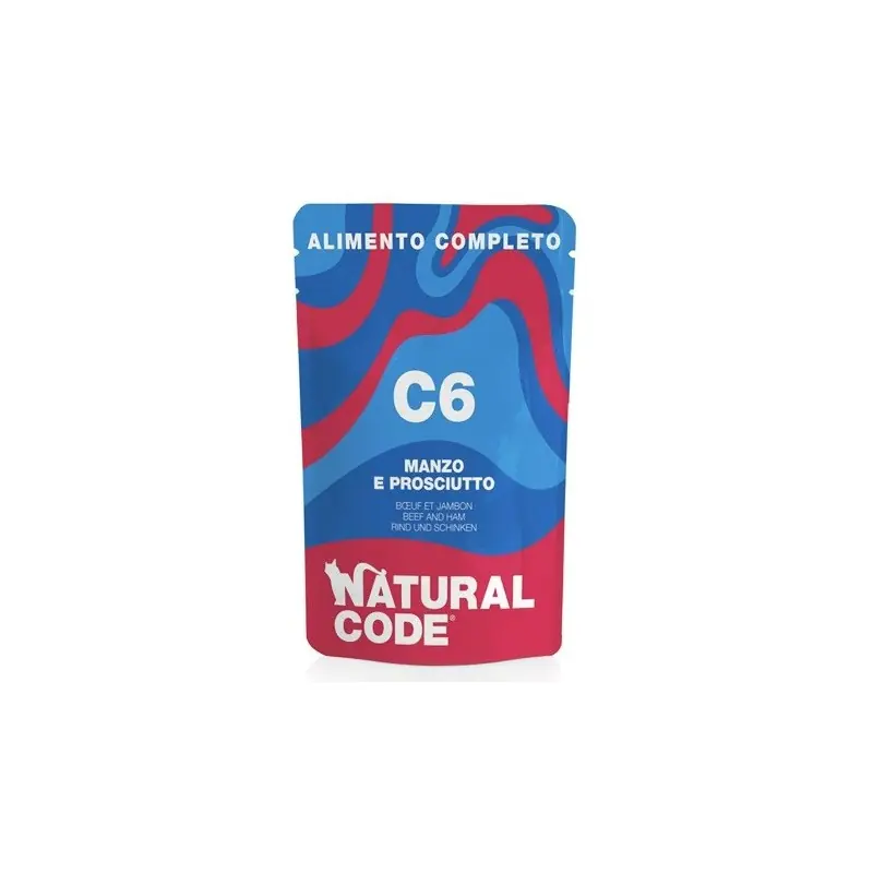 NATURAL CODE BUSTA GR. 70 MANZO E PROSCIUTTO -C6- Occasione