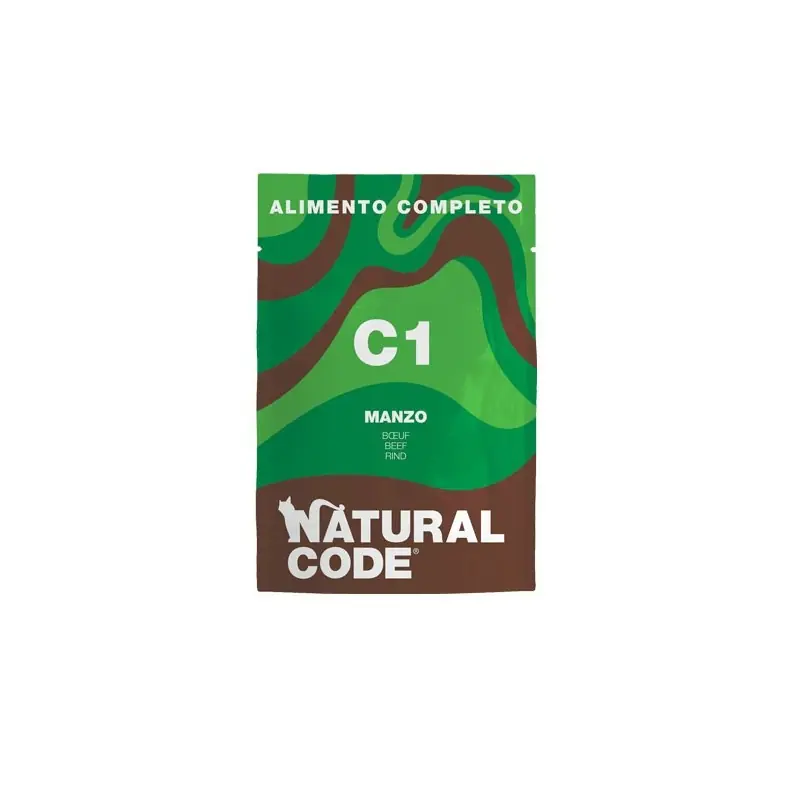 Super Prezzo NATURAL CODE BUSTA GR. 70 MANZO-C1-