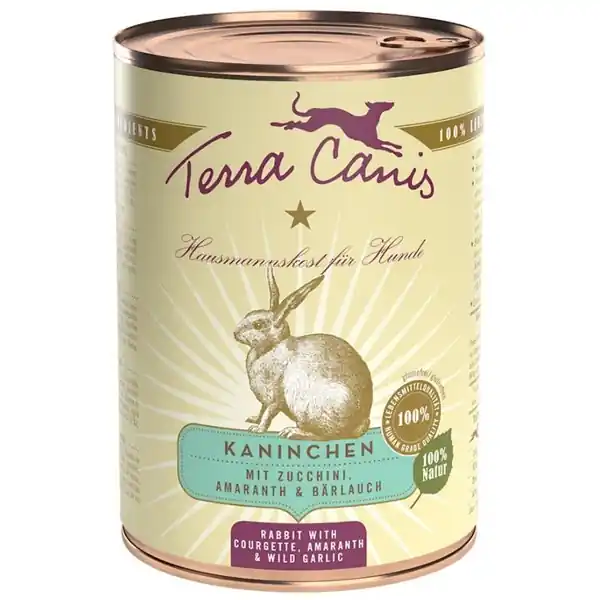 Di Tendenza Terra Canis - Classic Coniglio con Zucchina Shop on line Cani Giulius Pet Shop
