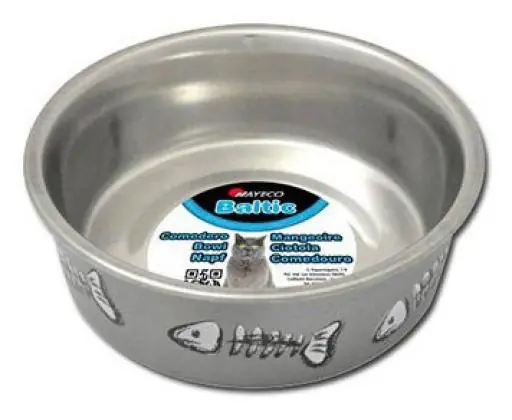 Nayeco alimentatore Baltic gatto in acciaio (grigio) Offerta Lampo